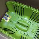 MidWest Homes for Pets Spree Travel Carrier - Hard-Sided Dog & Cat Carrier, Small Pet Travel Crate with Handle, Ventilated Design, Easy Assembly, 19-Inch, Green