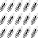 LIHAO 15x Battery Operated Mini LED Lights for Paper Lanterns, Balloons, Party Decorations, Non-Waterproof - Warm White