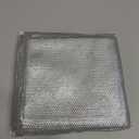 Orighty 24 Pcs Multipurpose Wire Dishwashing Rag, Non-Scratch Wire Dish Cleaning Cloths for Wet and Dry, Reusable Steel Scrubber for Kitchen, Powerful Dishcloth Rag for Cookware, Dish, Stove-7"x8" (Silver)