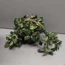 Fake Hanging Plant with Pot, Large Hanging Artificial Plants with Basket & Hanger Faux Greenery Plants Indoor Outdoor Decor Fake Pothos Plant in Pot for Wall Balcony Patio Office Bathroom Shelf