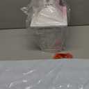 Darkaway Outdoor Wall Lights for House, Exterior Lighting Fixtures Wall Mount Outdoor Porch Lights Waterproof White Outdoor Sconce Lights with Seeded Glass for Patio Hallway Garage (Medium, White)