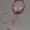 Upgrade USB Type C Kids Headphone for School, 94dB Safe Volume Limited, HD Stereo Sound, Foldable Lightweight On-Ear Headphones for Boys/Girls/Students/Tablet/Travel(Light Pink)