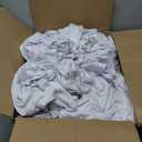 50 Pcs White Washable Removable Universal for Wedding Party Dining Banquet Polyester Spandex Stretch Slipcovers Chair Covers