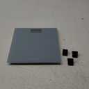 Taylor Digital Glass Bathroom Scale for Body Weight, Accurate High Precision and Durable Platform, Digital Weighing Machine for People, Easy-to-Read Display, 350 lb Capacity, Slate Blue (11 x 11 Inch)