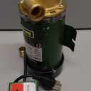 120W Water Pressure Booster Pump 115VAC,396 GPH,21.7 PSI Household Automatic Home Booster Pump with Water Flow Switch for Home Kitchen Bathroom Irrigation(H15GR-15)