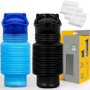 Pee Bottles For Men,Collapsible Urine Bottle With Disposable Replacement Bags,Car Pee Bottle For Men And Women,750ml,Leakproof,2-Piece Set Emergency Urinal For Road Trips,Traffic Jams And Camping