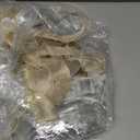 Henoyso 24 Pcs Gold Christmas Clear Gift Bags Plastic Goodie Candy Treat Bag with Handles PVC Gift Wrap Totes with Ribbon for Xmas Party Favors (7.8 x 7.8 x 3.1,12.6 x 9.8 x 6.7)