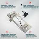 FINDAUTO 741-810 Power Window Regulator Front Left Driver Side with Motor fit for Chevrolet Monte Carlo for 2000-2007,for Pontiac Grand Prix for 1997-2002