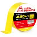 Avery Dennison Floor Marking Tape, 2 Inch x 108 Ft Yellow Caution Tape, 1 Rolls Heavy Duty Safety Tape for Indoor & Outdoor, High Adhesion & Durable | Warehouse, Factory, Parking, Retail
