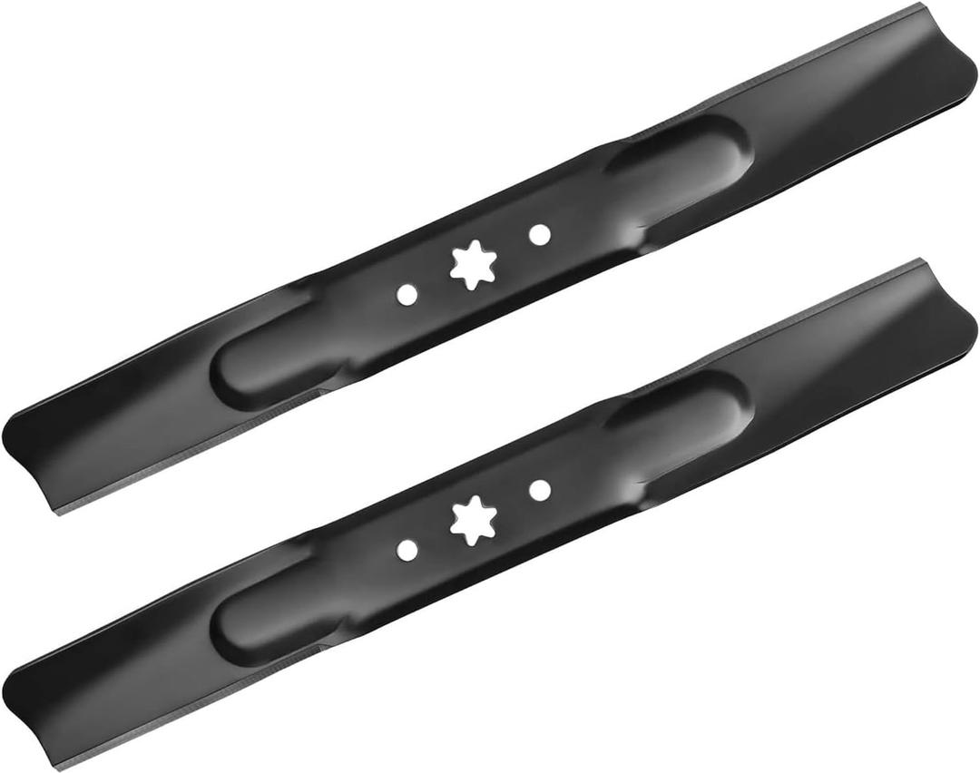 942-04308 High Lift Blades for 42" Deck, 942-04308A Mower Blades Compatible with Cub Cadet Troy-Bilt Craftsman MTD Toro Lawn Mower, Replaces 742-04308, 742-04312, 942-04312, 2 Pack