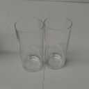Pack Of 2 US Acrylic Classic Clear Plastic Reusable Drinking Glasses, 16oz
