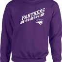 SDI NCAA 50/50 Blended 8 Oz. Crewneck Sweatshirt (Purple, M)