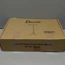 Projector Stand Tripod Adjustable, Laptop Height from 23.5 to 63.5 inches with Gooseneck Phone Holder, Floor for Office, Home, Stage, Studio, DJ Racks Holder Mount, 23.5inch-63.5inch (Black)