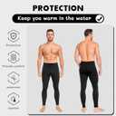 GoldFin Mens Wetsuit Pants, Wet Suit 2mm Neoprene Adjustable Drawstring Shorts for Water Sports Swimming Surfing Snorkeling Kayaking Diving S