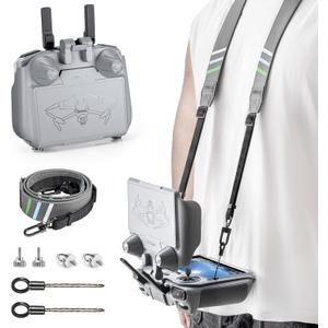 STARTRC Mini 4 Pro Mini 3 Sun Hood+Lanyard for DJI RC 2 and RC Controller, Upgraded 3-in-1 Sunshade Screen Protector for DJI Mini 4 Pro/ Mini 3/ Neo/ Mini 3 Pro/ Air 3/ Mavic 3 Pro Accessories