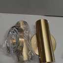 Wall Sconces Set of Two, 2-Light Brass Wall Sconce, Indoor Up and Down Wall Lamp, Wall Light for Bedroom Bathroom Stair Hallway