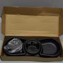 Universal Stroller Snack Tray, 4 in 1 Stroller Tray Attachment with Cups Phone Holder for Baby Toddler Stroller, 360 Rotation Universal Stroller Tray Compatible with Uppababy, Baby Jogger, etc