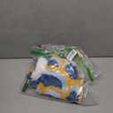 Cute Fish Bath Mat For Bathroom, Japanese Koi Flag Soft Water Absorbent, Non-Slip, Machine Washable (Blue)