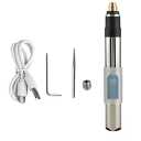 Electric Engraving Tool 25W, 5000 to 25000RPM, USB Rechargeable Cordless Engraver Pen, Electric Rotary Tool,for Glass, Metal, Wood, Plastic, Leather, and Jewelry