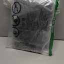 OQQ Women's 2 Piece Bodysuits Sexy Ribbed One Piece Square Neck Short Sleeve Bodysuits, Size: M