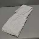 Bed Skirt Twin Size Ruffled Bed Skirt with Split Corners, 14 Inch Drop Dust Ruffle Bed Skirts with Platform, White