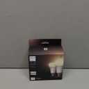 Philips Hue Smart 75W A19 LED Bulb - Soft Warm White Light - 2 Pack - 1100LM - E26 - Indoor - Control with Hue App - Works with Alexa, Google Assistant and Apple Homekit