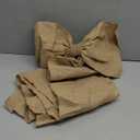 20 x 47 Inches Extra Large Christmas Burlap Bow Giant Christmas Tree Topper Bow Decoration with Long Streamers Ribbon Rustic Wall Decor for Home Xmas Holiday Birthday Wedding Party Decor