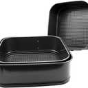 1 Piece Square Springform Cake Tin for Baking Non Stick, Pudding Pan, Bake Tin for Cake, Carbon Steel, 22 cm