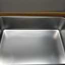 Stainless Steel Cat Litter Box, 23.6"x15.8"x8" XXL Stainless Steel Litter Box 8 inch Deep, Extra Large Metal Litterbox for Big Cats, Non Stick Surface, Easy to Clean, High Sided