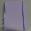 Taja Lined Spiral Journal Notebook for Women & Men, 140 Pages, College Ruled Hardcover Notebook for Work & Note Taking, Journals for Writing, A5(6"x8") - Purple