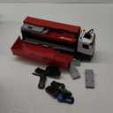 Carrier Truck Race Track Kids Toys, Foldable 3 Layer Toddler Track Playset, Toy Truck Transport Car Carrier & 8 Race Cars, Truck Car Toddlers Toys Xmas Gifts for Age 3 4 5 6+ Years Old Boys Girls (Red)