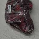 Arborus 3PCS Artificial Fall Leaf Stems Autumn Leaves Fake Fagus Sylvatica Folige Burgundy Faux Beech Leaf Branch, Long Stems for Floral Arrangements Autumn Decoration