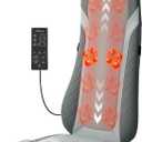 Snailax Shiatsu Back Massager with Heat,Full Back Massager for Pain Relief Deep Tissue,Longer Massage Chair Pad,Back Kneading Shiatsu or Rolling Massage for Chair