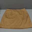 Mini Skirts for Women, Brown, Size M