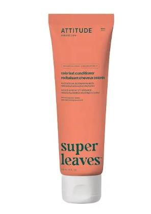 ATTITUDE Colorlast Hair Conditioner, For Color Treated Hair, Protects Color, Naturally Derived Ingredients, Vegan Detangler, Dermatologically Tested, Avocado Oil and Pomegranate, 8 Fl Oz