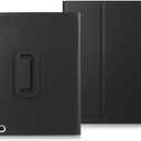 for Amazon Kindle Fire HD8 10th/12th Generation (2020/2022 Release) Tablet Cover,Ultra Slim Folio Stand Lightweight Leather Case for All-New Fire HD8 Plus 10th 12th Gen 8" (Li-Black)