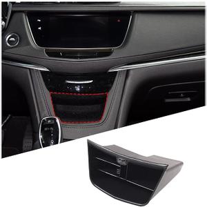 Hudiriy Central Control Storage Box Compatible with Cadillac XT5 20162023/XT6 20202023 Central Control Gear Shift Console Tray Organizer,Shifter Storage Box Interior Accessories