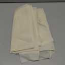 OWENIE Cream Sheer Curtains 84 inches Long 2 Panels Set for Bedroom Living Room, Soft Solid Living Room Sheer Curtain, Rod Pocket Light Filtering Curtains, 2 Pcs Each 42 W x 84" L,Cream