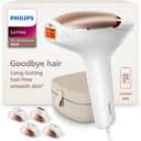 Philips Lumea 9000 Series IPL Hair Removal Device, Visible Permanent Laser Hair Reduction Done at Home, for Women & Men, SenseIQ Technology, 4 Attachments for Body, Face, Bikini & Underarms, BRI984/03 (White)