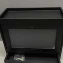 Emfogo Cologne Organizer for Men, Solid Wood Perfumes Organizer for Men Dresser, Large Capacity Dustproof Cologne Holder with Drawer Storage Perfume Stand Organizer, Ideal Gift for Loved ones