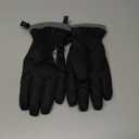 Rivmount Winter Waterproof Ski Snow Warm Gloves for Women Men, Windproof Cold Weather Thermal with Touchscreen Fingers, for Running Driving Cycling Hiking Biking Outdoor Sports Daily Work (X-Small, Black)