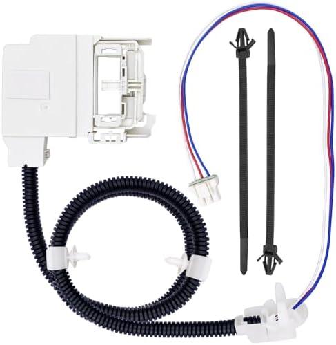 WH08X32657 Washer lid Lock and Harness for GE, Replace WH08X31222 4963152 AP7033485 PD00070146 PS16619254, for Model GTW335ASN2WW GTW465ASN2WW GTW465ASN9WW HTW240ASK6WS GTW220ACK7WW GTW465ASN3WW