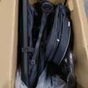 Thule Urban Glide 3 Double Child All-Terrain Stroller, One-Handed fold with self Standing Design, Air-Filled Tires, Upright Seats with Adjustable Recline and Built-in Leg Rest (Black)