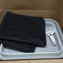 Senior Cat Litter Box with Mat, Low Entry for Arthritic Cat, Handicap Disabled Cats, Sick Frail Cats, Older Feeble
