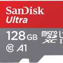[Older Version] SanDisk 128GB Ultra MicroSDXC UHS-I Memory Card with Adapter - 100MB/s, C10, U1, Full HD, A1, Micro SD Card - SDSQUAR-128G-GN6MA