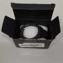 GELISHI Compatible with Galaxy Watch 6 Band 44mm 40mm Case Rugged Men Sport Band Protective Bumper Case for Galaxy Watch 6/5/4 40mm 44mm (Black)