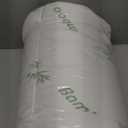 Ultra Soft Queen Size Mattress Topper - Viscose Made from Bamboo Pillow Top Mattress Pad for Back Pain Relief - Naturally Cooling for Hot Sleepers, Green