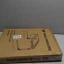 TV Tray Table, Folding TV Dinner Tray Table with Cup Holder, 6 Height & 3 Tilt Angle Adjustable Laptop Table for Couch, Bed