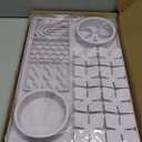 Slow Feeder Bowl, Silicone Lick Mat with Suction Cups for Dog Cat, Snuffle Mat for Pet Smell Training, Puzzle Toys for Bored Puppy, Sniff Mat for Slow Eating and Keep Busy, Lavender Gray (15.75" x 10.5" x 1.2")