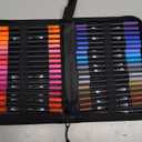 Artecho 72 Colors Markers for Adult Coloring Books, Dual Tip Markers for School, Fine and Brush Tip for Adults Coloring Books, Calligraphy, Drawing, Sketching